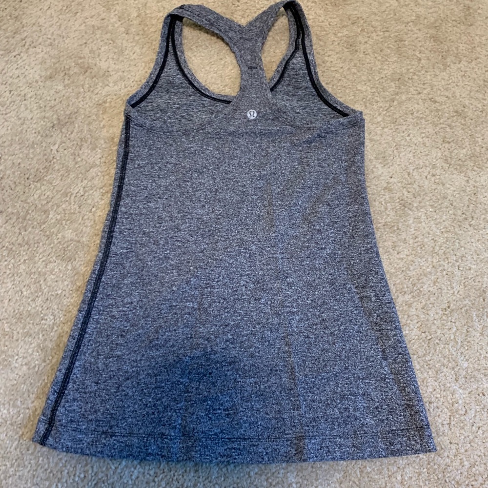 Grey lululemon tank